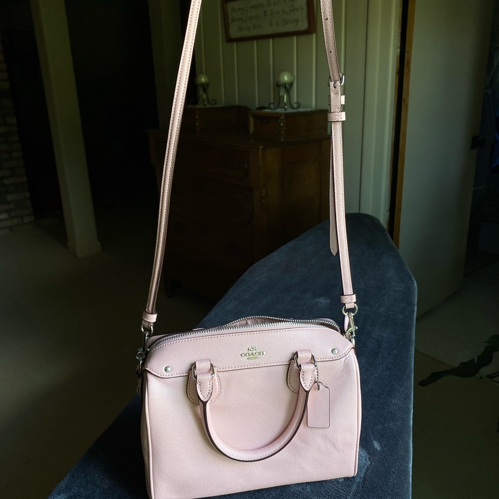 Pink Coach Purse - Picture 4 of 9